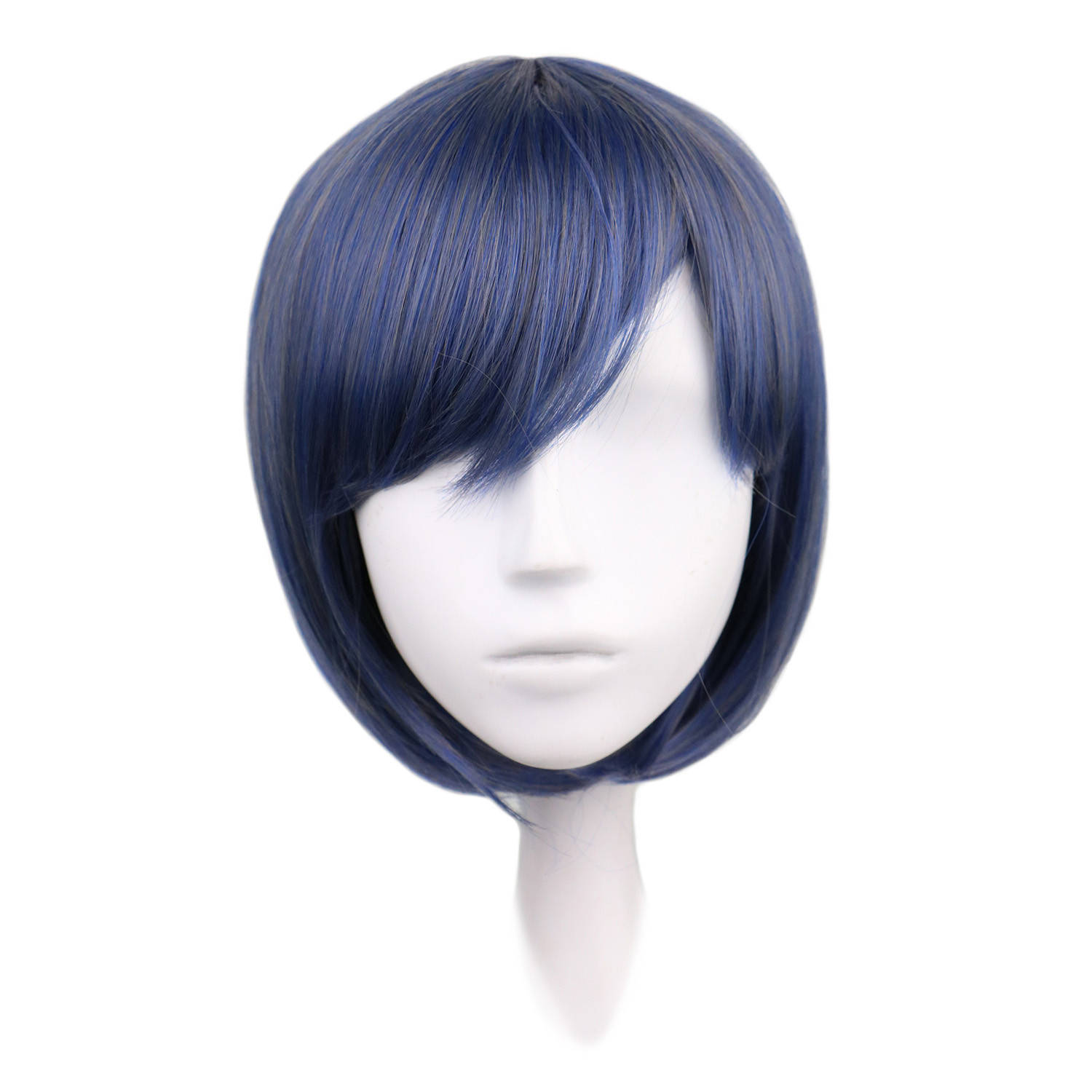 黑執事夏爾女裝cos假發 藍灰雙馬尾長卷lolita假發批發與動漫設計開發解析