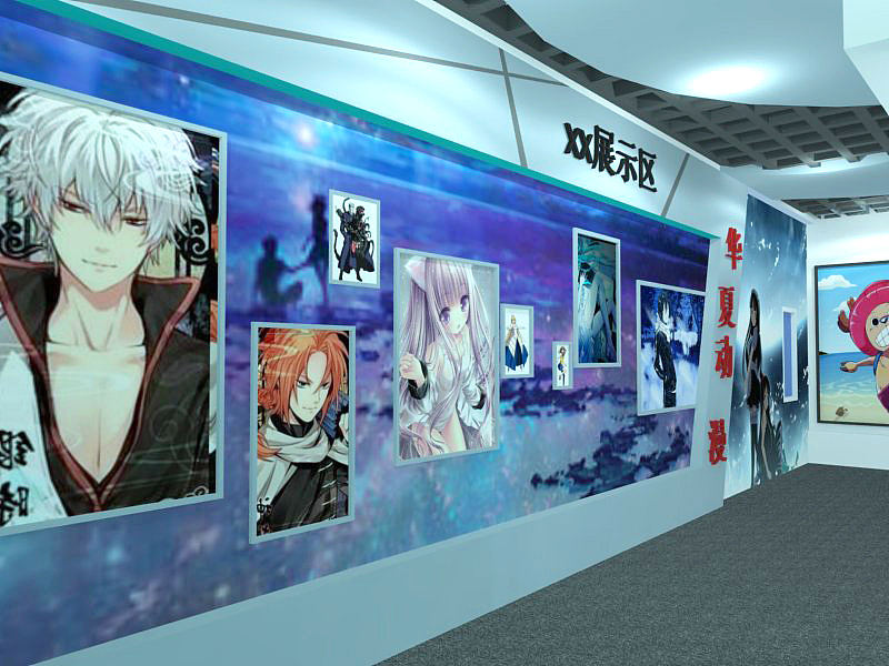 動漫展廳空間展陳設計——創意與技術的完美融合